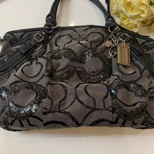 Coach limited edition bling shoulder bag